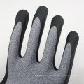 NMSAFETY Neue schwarze High-Tech-Schaum Nitril Palm Touch-Bildschirm mechanische Arbeitshandschuhe